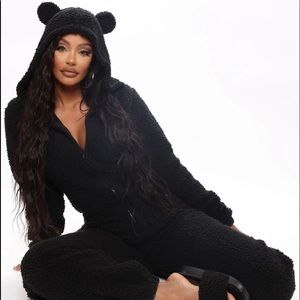 FASHION NOVA BEAR JUMPSUIT ONESIE